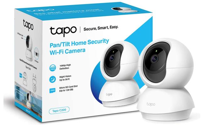 Pan/Tilt Home Security Wi-Fi Camera Tapo C200