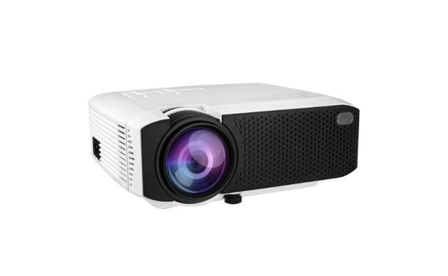 LED UB-10 PROJECTOR 2000 LUMENS 150 INCH SCREEN 800*480 HDMI IN VGA IN USB IN USB OUT AV 3.5MM SD CARD SLOT