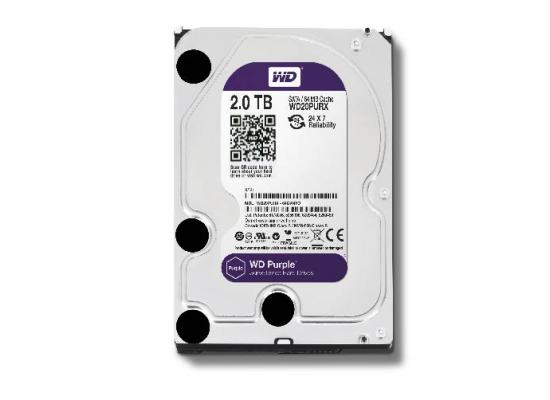 WD Hard Disk Internal 3.5' - 2TB SATA Purple WD20PURX-78