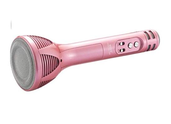 Gadget Sringaar Wireless WS-1698 mic for Smartphones Recording high Sensitive Microphone Speaker Kids Singing 