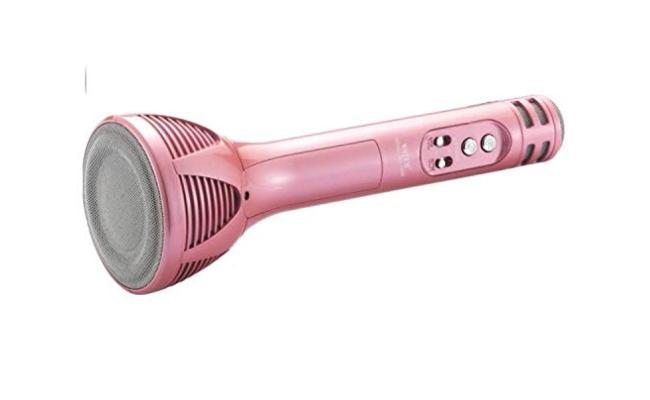 Gadget Sringaar Wireless WS-1698 mic for Smartphones Recording high Sensitive Microphone Speaker Kids Singing