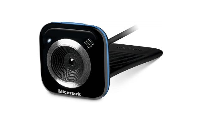 Microsoft LifeCam VX-5000 Webcam (Red Accent)