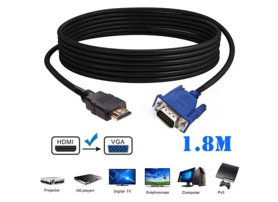 CONVERTER  HD TO VGA AUDIO 1.8M CABLE PS3/4