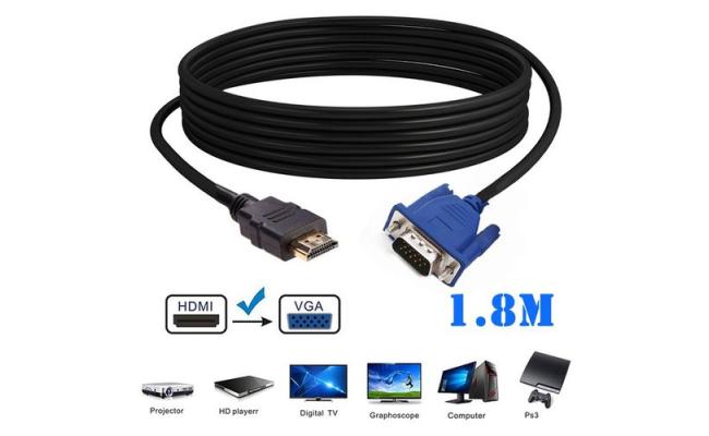CONVERTER  HD TO VGA AUDIO 1.8M CABLE PS3/4