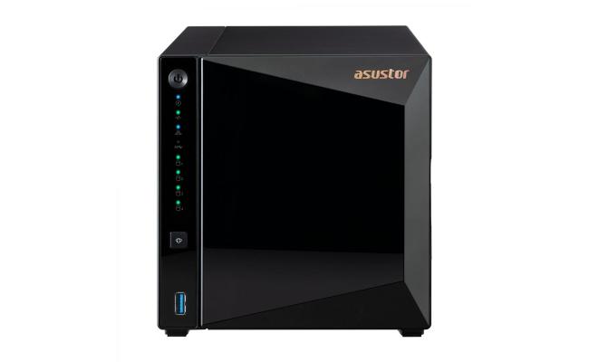 Asustor AS3304T  4 bay NAS Tower Realtek RTD1296 1GB DDR4 1 port LAN 2.5G compatible with Expansion Unit