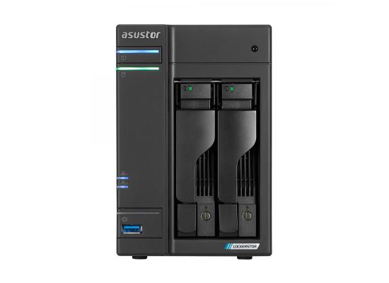 Asustor AS6602T  2 bay NAS Tower Intel J4125 4GB DDR4 ( upgrade to 8GB ) 2 port LAN 2.5G compatible with expansion unit