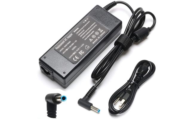HP Laptop Charger Adapter - 19.5V   4.62A  90W  4.5*3.0..  BLACK PIN