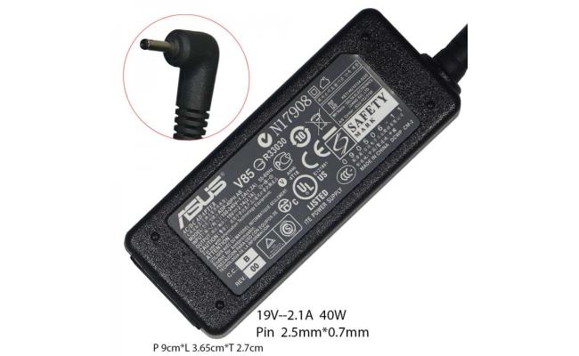 Asus Charger 19V   2.1A  40W 2.5*0.7    3PIN  Asus original charger