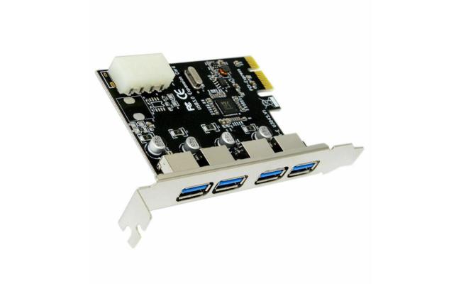 Card PCIE To USB3.0 4 PORT
