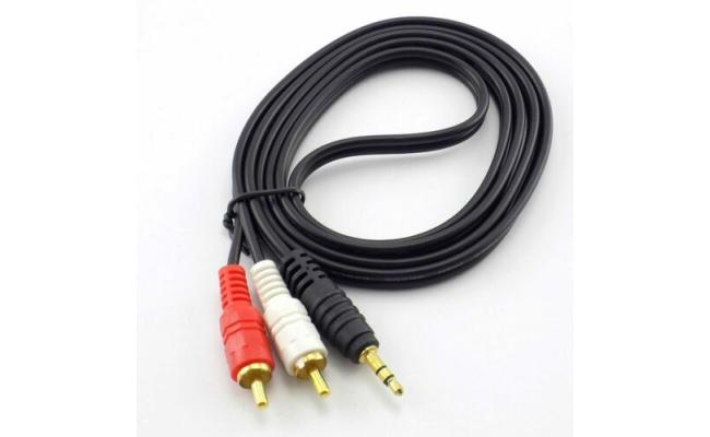 Cable Audio, 3.5mm to 2RCA,10m