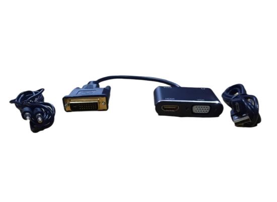 Cable DVI To VGA+HDMI