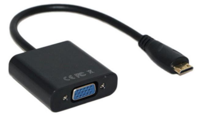 Converter Mini HDMI TO VGA CABLE