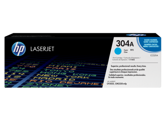 HP CC531A Laser Toner Cartridge Cyan (Original)