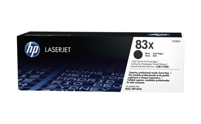 HP Cf283X (83X) High Yield Laser Toner Cartridge Black (Original)