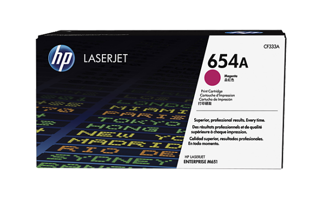 HP CF333A (654A) Laser Toner Cartridge Magenta (Original)