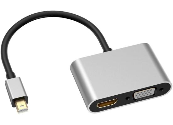 Converter Mini DISPLAY PORT TO HDMI+VGA 