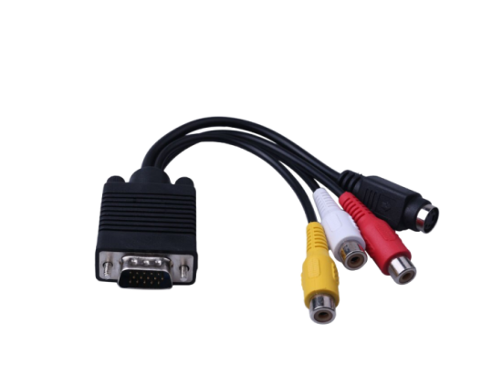 Intex VGA to 3 Rca Male Cable 