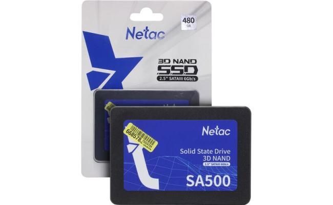 NETAC SSD 2.5" 480Gb Netac SA500