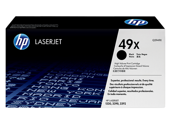 HP Q5949X HP49X Laser Toner Cartridge High Yield (Original)