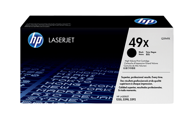 HP Q5949X HP49X Laser Toner Cartridge High Yield (Original)