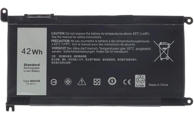 WDXOR Battery with Dell Inspiron  42Wh
