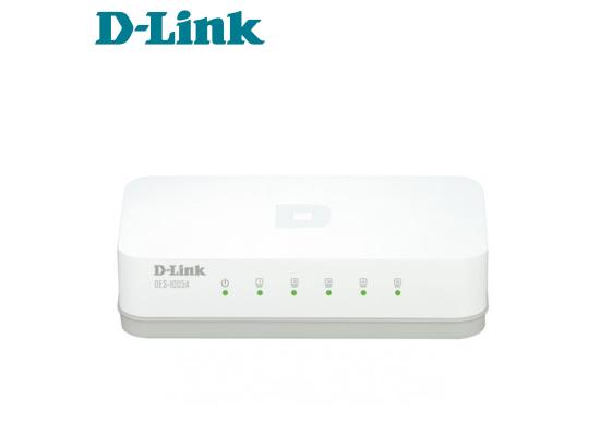 D-LINK DES-1005A 5-Port 10/100 Desktop Switch