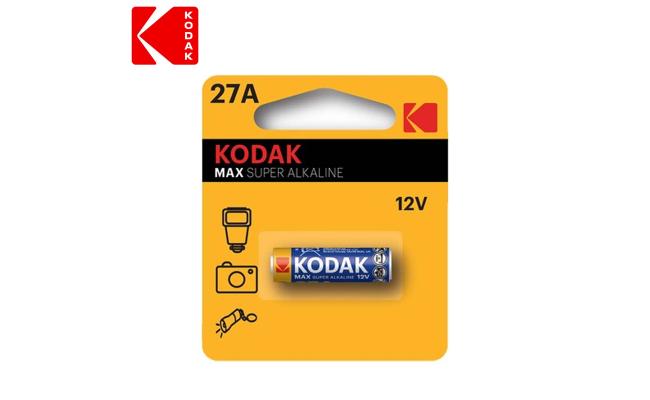 KODAK  Battery MAX  SUPER ALKALINE  12V (27A)