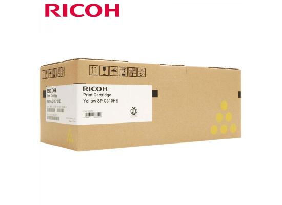 Ricoh 407639 (Type SPC310HA) Laser Toner Cartridge Yellow (Original)