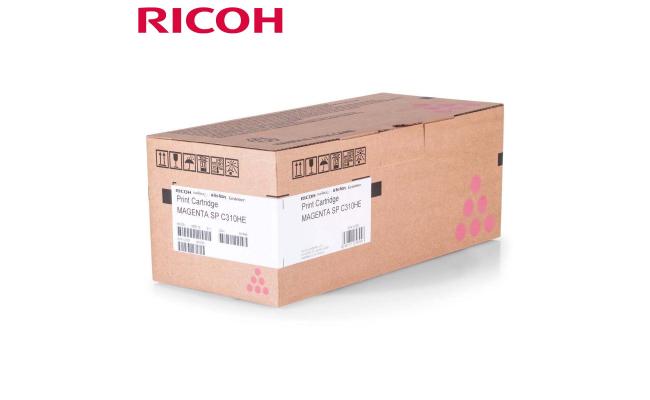 Ricoh 407640 (Type SPC310HA) Laser Toner Cartridge Magenta (Original)