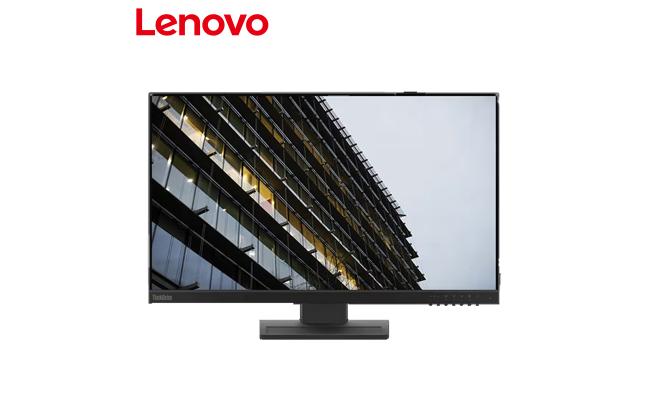 Lenovo ThinkVision E24-28, 23.8" Monitor, 60 Hz,1x HDMI 1.4, 1x DP 1.2, 1x VGA,Internal Speakers 2x 1.5W,3 Years warranty