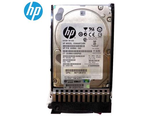HP 600GB SAS 6G DP 10K 2.5' HDD 
