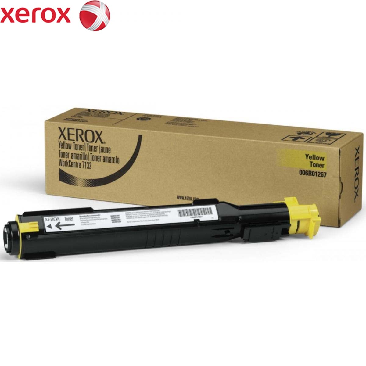Xerox 6R1271 Laser Toner Cartridge Yellow (Original)