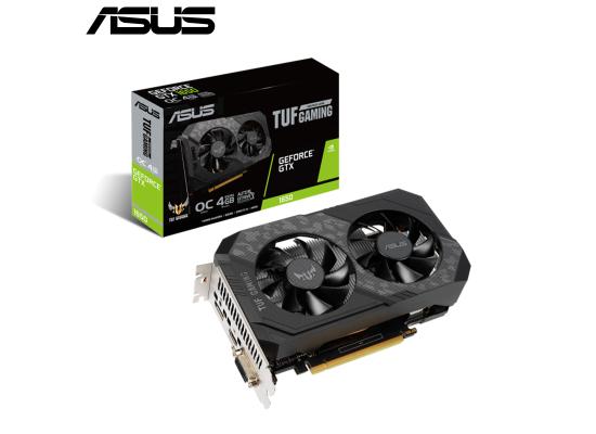 ASUS TUF Gaming GeForce® GTX 1650 OC Edition 4GB GDDR6 is your ticket into PC gaming.