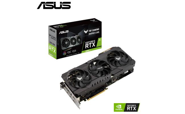 ASUS TUF Gaming GeForce RTX™ 3080 Ti 12GB GDDR6X buffed-up design with chart-topping thermal performance