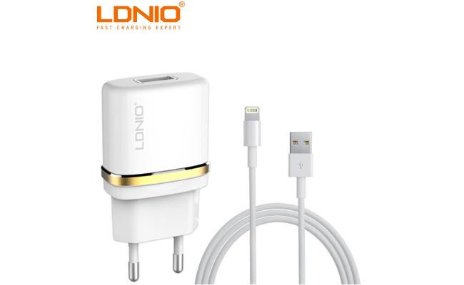 LDNIO DL-AC50 USB AC Power Charger Adapter WITH IPH CABLE