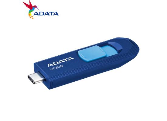 ADATA UC300 USB flash drive 64 GB USB Type-C 3.2 Gen 1 (3.1 Gen 1) Navy Blue, Blue ACHO-UC300-64G-RNB/BU