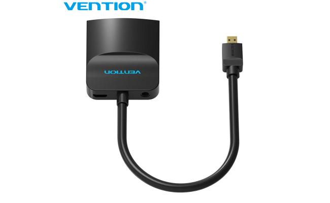 VENTION MICRO HDMI TO VGA CONVERTER W/MICRO USB AGBBB