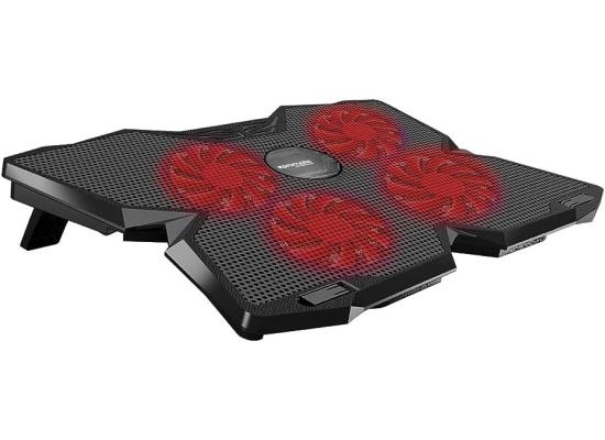 PROMATE AIRBASE-3 ERGONMIC LAPTOP COOLING PAD FOR GAMERS 4XFANS S SILENT UP TO 17"