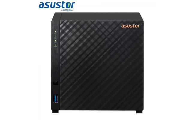 Asustor AS1104T 4 bay NAS Tower Realtek RTD1296 1GB DDR4 1 port LAN 2.5G compatible with Expansion Unit