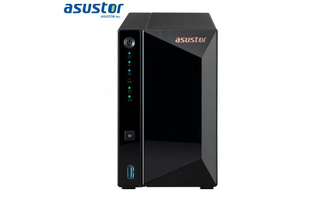 Asustor AS3302T  2 bay NAS Tower Realtek RTD1296 2GB DDR4 1 port LAN 2.5G compatible with Expansion Unit