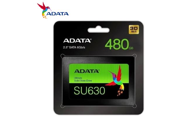 ADATA SU630 480GB 3D QLC SSD – High Capacity Without Breaking the Bank