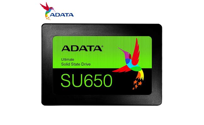 ADATA SU650 480GB 3D-Nand 2.5" SATA Iii High Speed Read Up To 520MB/s Internal Solid State Drive