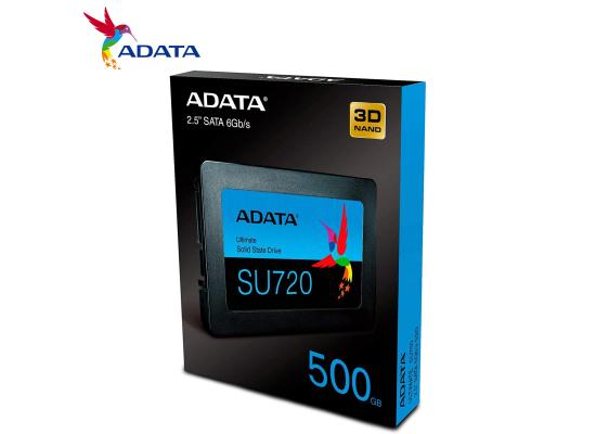 ADATA SSD ASU720S 500 GB 3D NAND - High Capacity, Very Durable
