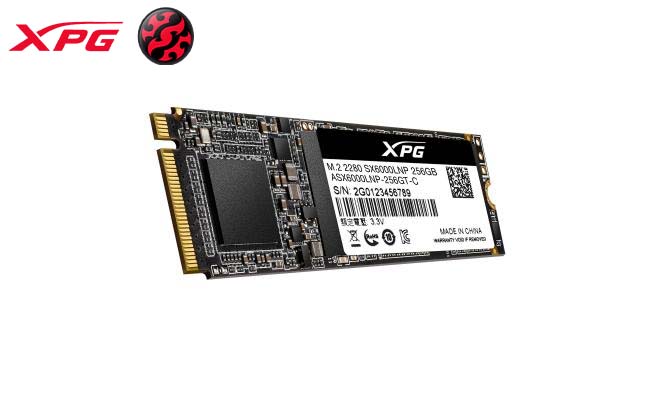 XPG SX6000 Lite 512GB PCIe 3D NAND PCIe Gen3x4  2280 NVMe 1.3 R/W up to 1800/1200MB/s SSD (ASX6000LNP-512GT-C)  M2