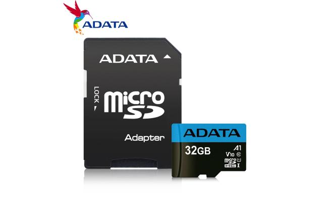 ADATA 32GB, MicroSDHC, Class 10 Memory Card UHS-L