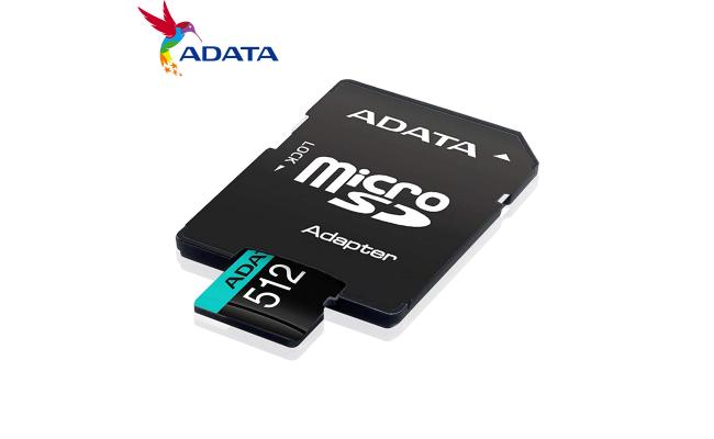 ADATA 512GB, MicroSDHC, Class 10 Memory Card UHS-L