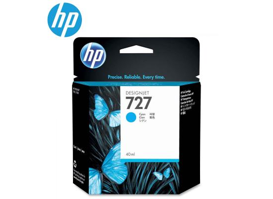HP B3P13A (727) Cyan Ink Cartridge (Original)