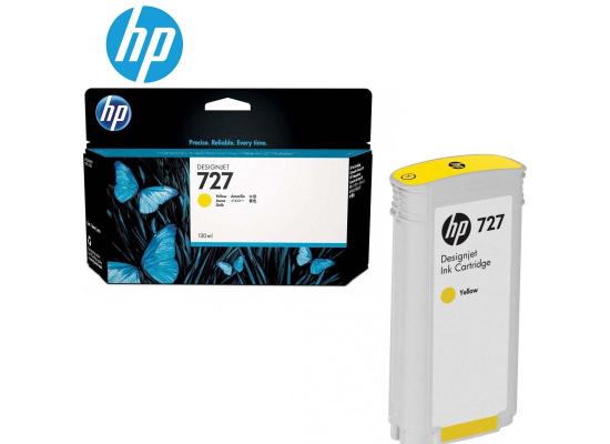 HP B3P21A (727) High Yield Yellow Ink Cartridge 130ML (Original)