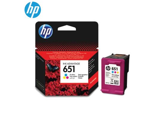 HP 651 Tri-color Original Ink Advantage Cartridge C2P11AE
