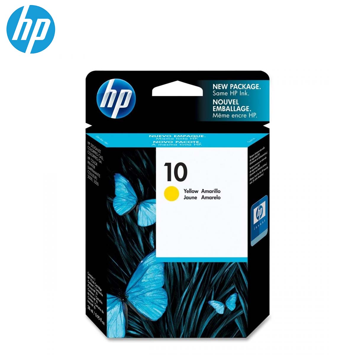 HP C4842A (10) Yellow Ink Cartridge (Original)